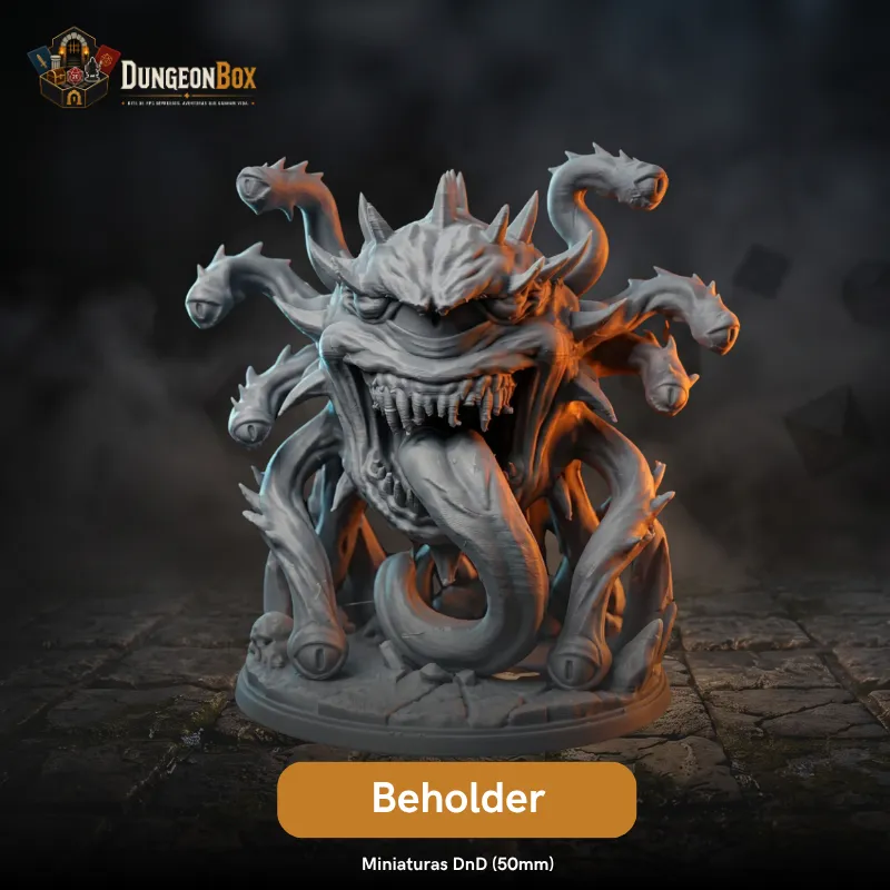 Miniatura Beholder: O Olho Tirano (RPG 50mm) - DungeonBox